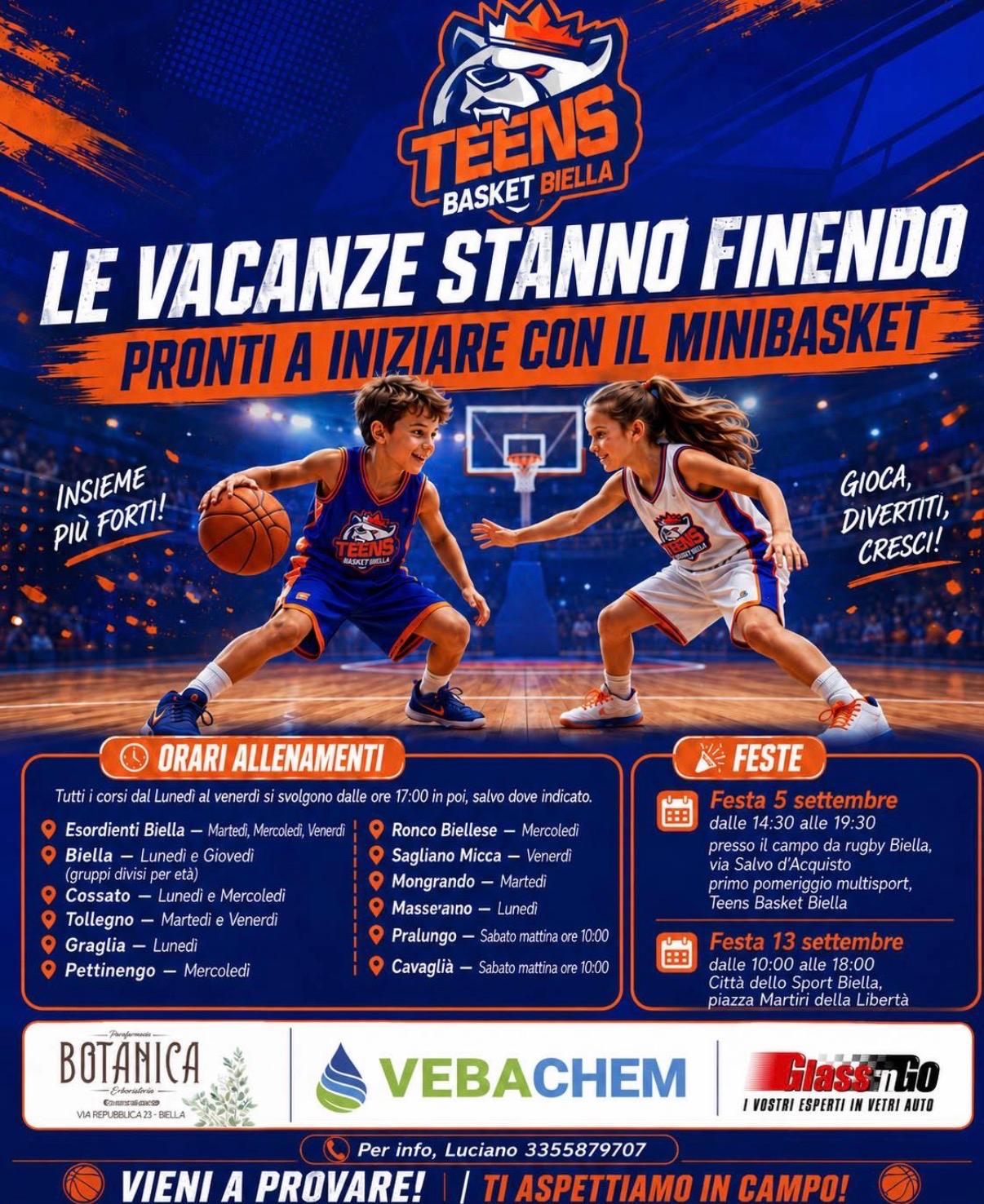 Inizia il MiniBasket